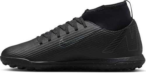 Nike Jungen Jr Superfly 10 Club Tf Sneaker, Black Black Deep Jungle, 38.5 EU