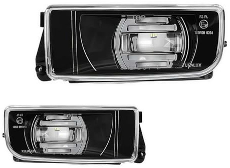 LED Nebelscheinwerfer KOMPATIBEL MIT BMW 3 Series (HB/SDN/WGN) (E36) 09/1990-08/2000 3 Series (CPE/CONV) (E36) 10/1991-11/1999 ; Nebelscheinwerfer Klar Linse; Ein Paar