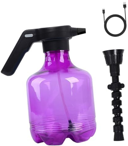 CLSSLVVBN Nebulizzatore ricaricabile per piante, adatto per annaffiare piante da giardino e da interno. Flacone spray elettrico portatile, utilizzabile per la