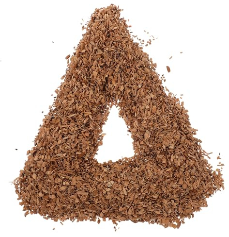 Gatuida Trucioli di Legno di Ciliegio per Affumicare BBQ, 1 Sacchetto, Facile da Usare, Fumo Uniforme, per Barbecue All'aperto e Cocktail