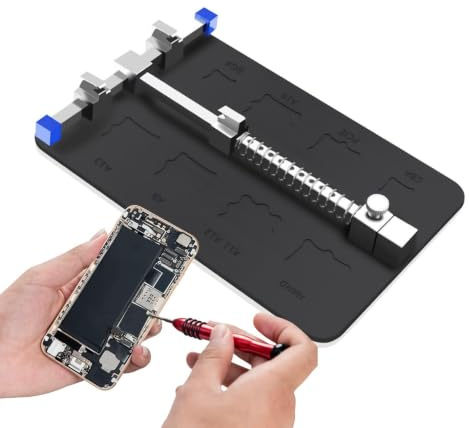PCB Halterung Motherboard Clip Ständer | Edelstahl-Lötstation für Anfänger und Erwachsene Lötarbeiten Elektronikreparatur DIY Model Telefonreparatur