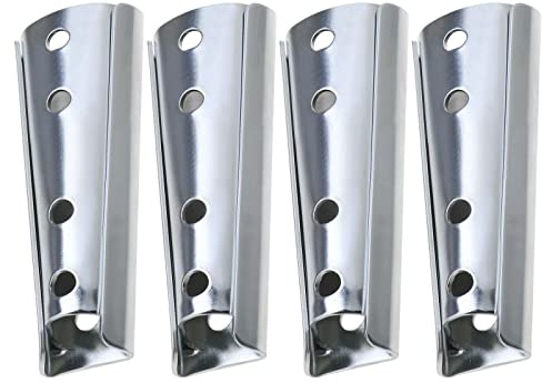 VGOL 4 Paar Kopfteil Panel Wand Befestigung Halterungen Heavy Duty Interlocking Hangers Furniture Connector Metal Sectional Sofa Interlocking Connector for Sofa Bed