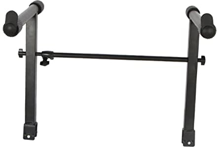 rockible Extensor de Soporte de Teclado electrónico, extensión de Soporte de Teclado Soporte de Teclado de Doble Nivel Soporte de Teclado Musical Ajustable