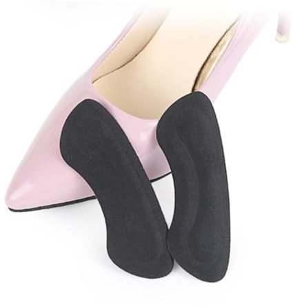 Healvian 5stücke Teiliges Fersenschutz Für Hohe Schuhe Gel Einlegesohlen Transparente Kissen Und Polster Für Vorderen Fuß Rutschfest Geeignet Für Sandalen Und Stiefel Schwarz