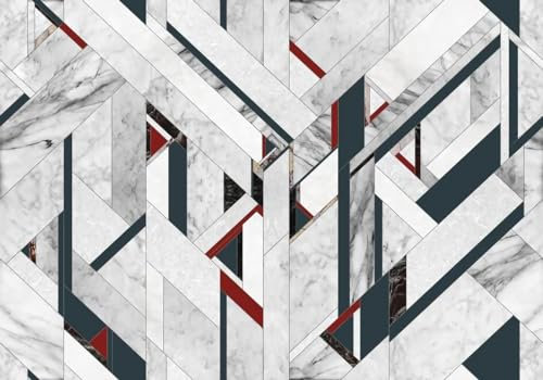 Fototapete Blumen 3D Tapeten 3D Effekt Wohnzimmer Schlafzimmer Vliestapete Retro Und Modische Geometrische Formen Natur Grau Graffiti Steinoptik Kinder Tapeten