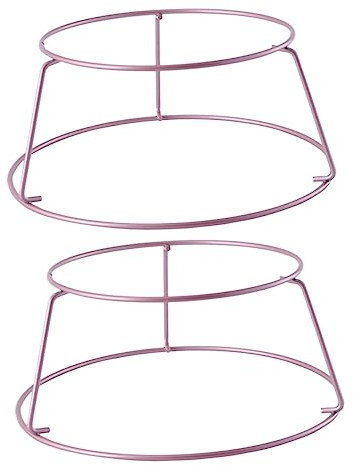 PRETYZOOM 2piezas Soporte Para Enfriar Pan Rejilla Antiadherente Para Cocinar y Almacenar Unidades Rejilla De Enfriamiento