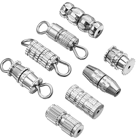 Brass Screw Type Jewelry Clasps 40pcs for Bracelet Making