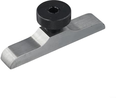 F1402 Tiefenmessgerät Bodentischfuß Edelstahl 103 x 17 x 36 mm für Messuhr genaue Tiefen- und Schrittmessung bis zu 500 mm Verlängerung