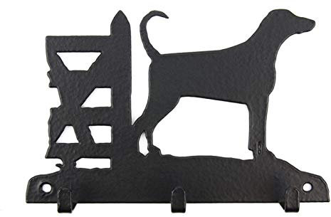 Tierisch-tolle Geschenke Dobermann Leinengarderobe - Schlüsselbrett - Garderobe mit Hundemotiv