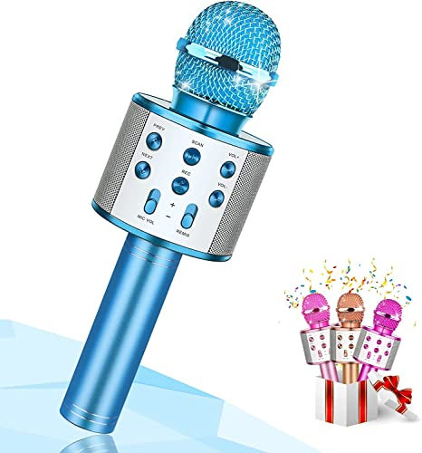 Dislocati Microfono Bluetooth, Giochi Bambini 3-12 Anni Regalo Bambino 3-12 Anni Giocattoli Bambino 3-12 Anni Microfono per Bambini