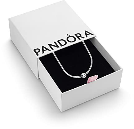 Pandora Moments Women's Sterling Silver Necklace, 42cm, With Gift Box