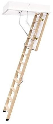 Roto C163-64195 KH 19 Bodentreppe Cadet, 3 Norm, 120cm x 60cm, 220-288cm LRH