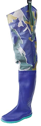 MagiDeal Cuissardes de pêche, Bottes de Hanche imperméables antidérapantes pour Hommes et Femmes Waders de pêche en Nylon pour l'agriculture de pêche à la, 44