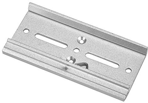 Clip di Montaggio su Guida DIN con Morsetto Fisso per Guida DIN 35 Mm, Clip di Fissaggio su Guida DIN in Alluminio Clip di Fissaggio per Montaggio su Guida DIN per Montaggio