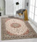 the carpet Zen - Tappeto classico vintage per soggiorno dal look moderno usato, super piatto, lavabile fino a 30 gradi, retro in cotone, motivo orientale, multi, 160 x 230 cm