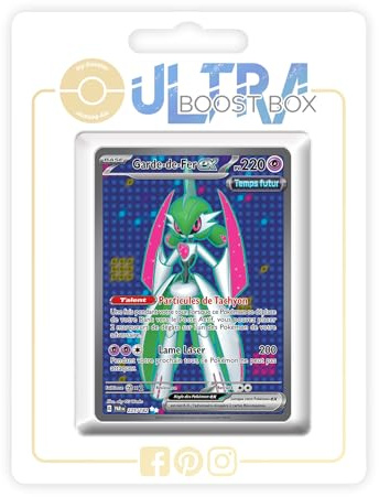 Garde-de-Fer ex (Iron Valiant ex) 225/182 Future Shiny Full Art - my-booster X Écarlate et Violet 4 - Faille Paradoxe Box of 10 Pokemon French Cards