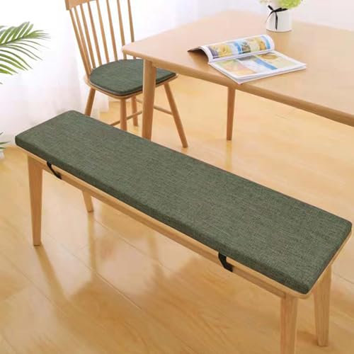 YSZBD Sitzkissen Bank Innen、Bankkissen Bankauflage、Bankauflagen FüR Bierzeltgarnituren、Sitzkissen FüR Bank Esszimmer、Sitzbank Polsterung(#10,140x30x5cm)