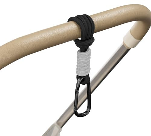 SURDOCA Kinderwagen Haken, Universal kinderwagen Haken für Taschen, Kinderwagen Taschen Halterung[1 Stück]