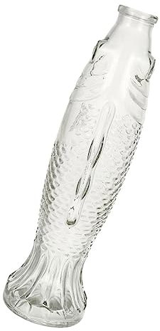 HOMOCONO Vorratsglas Fischmodell Blumentopf Glasflasche Mit Sichtbarem Inhalt Für Selbstgemacht Projekte Und Geschenkidee