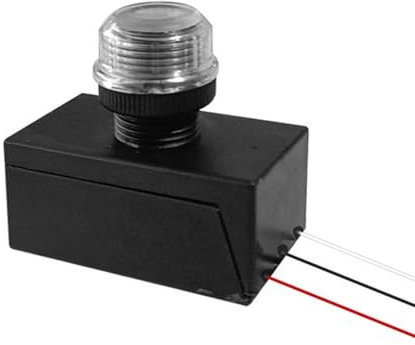 General Grills - Interruptor de sensor de luz de plástico, controlador inductivo ajustable, instalación rápida