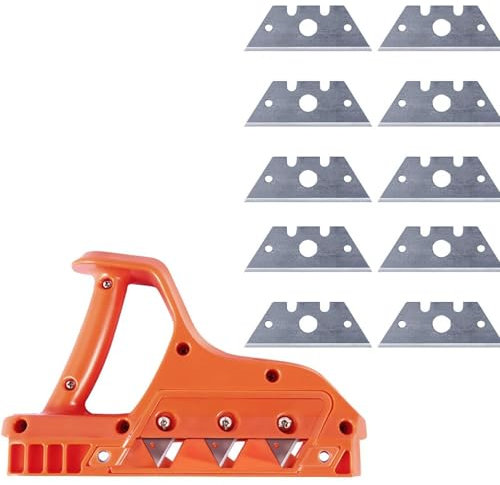 Gipskarton-Schnellschneider Gipskartonplatten Handhobel Trockenbau Fase Holzbearbeitungswerkzeug Handschneider 45°/60° Werkzeuge Flaches Holz Flach Mini Hobel Handwerkzeug Trimmwerkzeuge Werkzeug 45