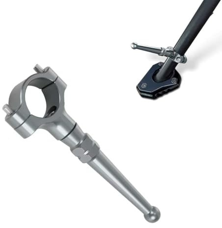 GFARDMOTO Motorrad-Ständerverlängerungssatz, kompatibel mit Honda, Kawasaki und Suzuki – Universeller Ständerverlängerungssatz für die meisten Motorradständer 19 mm–23 mm (Titan)
