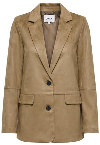 ONLY Onltulip Life Faux Suede Blazer CC Otw Onltulip Life Faux Suede Blazer CC Otw Donna (Pacco da 1)