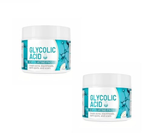Gesichts-Peeling Pads Mit SalicylsäUre 2%, Doppelseitige Reinigungspads Gegen Unreinheiten Und Für Porenverfeinerung Alkoholfrei, Für Alle Hauttypen 30ml (2PCS)