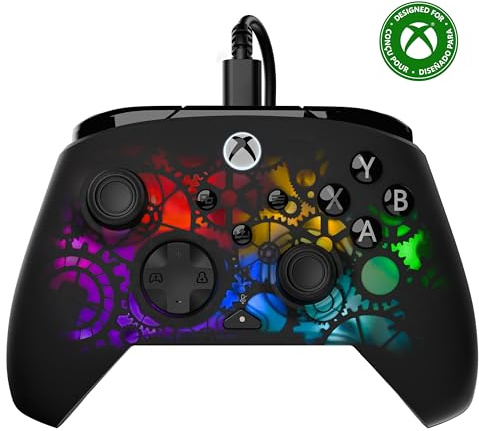 Turtle Beach Afterglow Ignite Time Machine Wired RGB Gaming Controller for Xbox and PC - Customizable RGB, Remappable Buttons, Hall-Effect Hair Triggers, 10ft Cable, Officially Licensed by Xbox