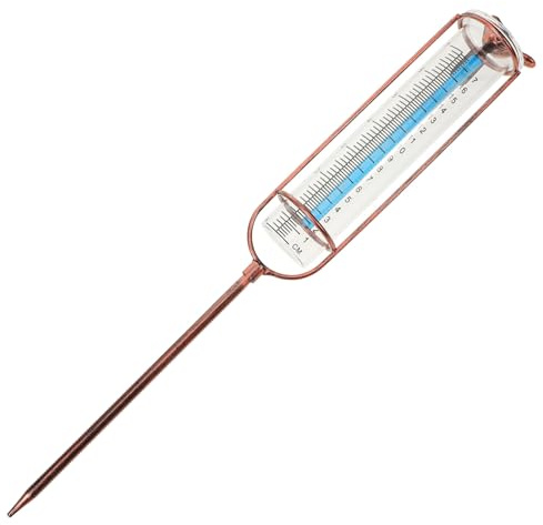 TOYANDONA Pluviomètre Extérieur avec Tube De Rechange Gradué Pluviomètre pour Jardin Et Pelouse Mesure Précise des Précipitations