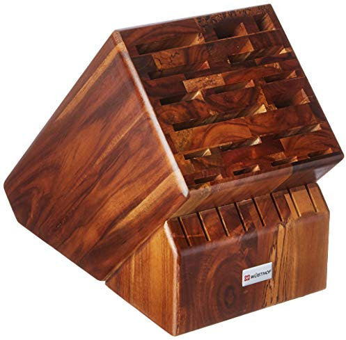 Wüsthof 2099602501 Block Knife Storage, Acacia Wood
