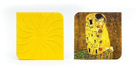Modgy Abridor de tapas de silicona para tarros de cristal, serie Artist - Klimt - The Kiss