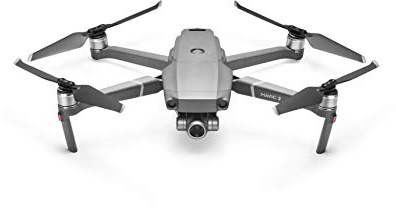 DJI Mavic 2 Zoom Drohne + Fly More Kit - Zubehör-Kit + Drohne mit 24-48mm Zoom-Kamera, Ultra-flexibel, 12 MP 1/2.3 CMOS-Sensor, Batteries, Autoladegerät, Akkuladestation, Adaptater, Propeller, Tasche