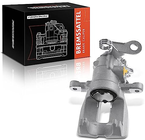 Frankberg Pinza Freno Pinza del Freno Posteriore Sinistra Fusione di alluminio Compatibile con BR.A.Vo II 198 Multipla 186 Stilo 192 Stilo Multi Wagon 192 BR.A.Vo Van 198 Replace# 77364642