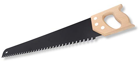 DEWEPRO Profi Porenbetonsäge mit Holzgriff und 33 Zähnen - davon alle 33 Zähne mit Hartmetall (Widia) bestückt