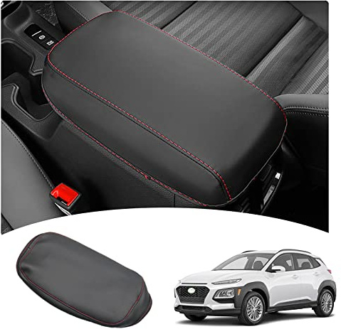 GAFAT Housse d'accoudoir Central Hyunda-i Kona Hybrid/N Line - Protection en Cuir