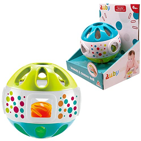 auby Shake and Fun Rattle Ball, Birthday Gifts Preschool Toy for Children Age 6 7 8 9 10 Months FR461140