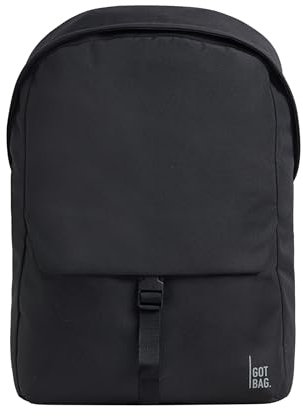 GOT BAG Easy Pack Buckle | Nachhaltiges Material | Rucksack Wasserfest | Ergonomische Schultergurte & DIN A4 Dokumentenfach | 17L Füllvolumen (Buckle)