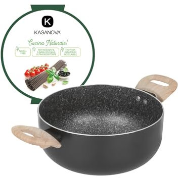 KASANOVA Cocotte en pierre noire cm22