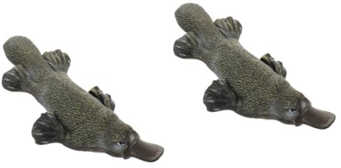 Toyvian 2 Piezas ornitorrinco simulado decoración de Pico de Pato Falso decoración Decorativa de Pico de Pato Juguetes Infantiles Modelos pequeño Modelo de Pico de Pato Gusto Decorar niño