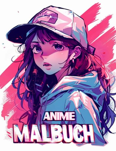 Anime Malbuch: Über 50 süße und schöne Anime-Malvorlagen für Mädchen. (Entspannen und Farbe)
