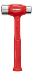 TEKTON 43 oz. Short Handle Flat Steel Face Dead Blow Hammer | HDB41043 | Made in USA