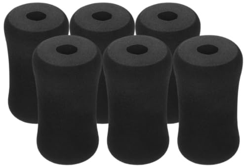 KOMBIUDA 6 Stück Fußpolsterrollen Ersatz Schaumstoffpolster Für Beinstrecker Maschine Übungsrollenbezug Für Fitnessgeräte Bequeme Abdeckung Für Beine Und Füße Beim Training