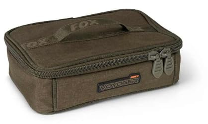 Fox Voyager Grand sac d'accessoires – Sac de pêche à la carpe – Sac pour accessoires de pêche à la carpe