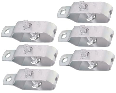 Toyvian 6 Stück Drahtseil Spanner Verstellbare Kabelstraffer für Garten Gewächshaus und Rostfrei Langlebig zu Installieren Hochwertige Stahlseil Spannschlösser
