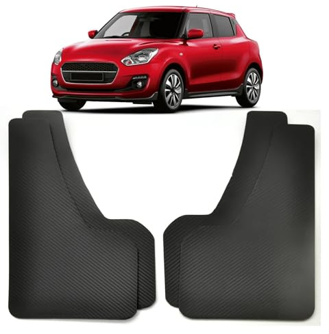 Per Chevrolet Per Epica 24V Per 4WD 4x4 Effetto Fibra Di Carbonio Set Paraspruzzi Mud Flaps Parafanghi Parafanghi(Red)