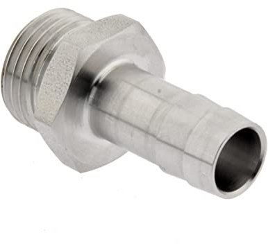 Gewindetülle Gewinde: G 1/8 - 4 mm 40 bar Werkstoff: Edelstahl