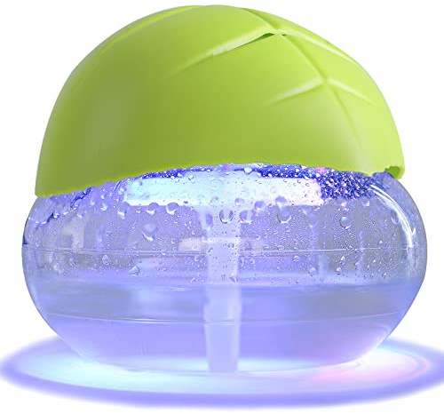 ap airpleasure Water-Based Purifier Air Washer, Air Revitalizer & Freshener, Air Fresher with 7 LED Color Changing Light for Rooms (Green)