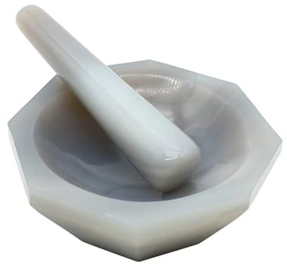 1 unids mortero de ágata con barra de molienda 70 mm de uso de laboratorio mortero y mortero de cocina amoladora conjunto de herramientas