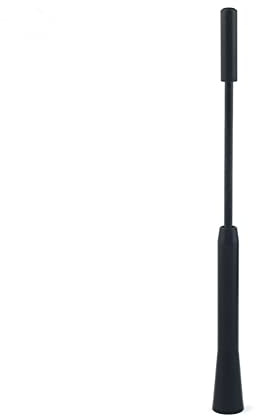 Auto Radio Antenne Aerial, Asudaro Autoantenne Aluminiumlegierung Universal Kfz Antenne 170mm Kurzstabantenne Signalempfänger für KFZ PKW LKW Geländewagen,Schwarz
